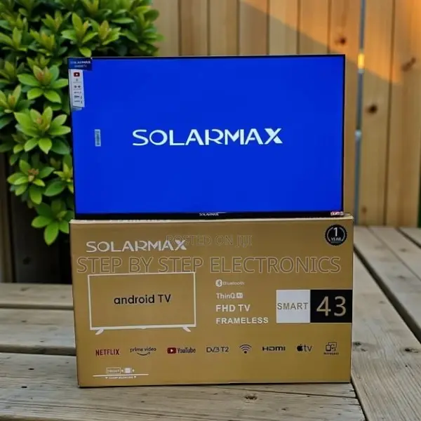 Solarmax 43 Inch Qled Smart Android Tv Clear Sound Hd Display