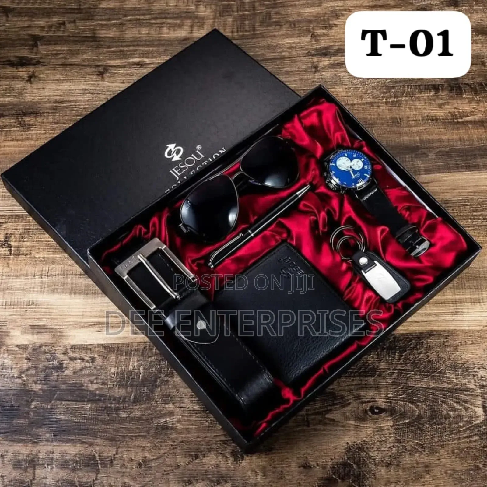 6 in 1 -Sunglass Combo Jesou Men's Gift Set