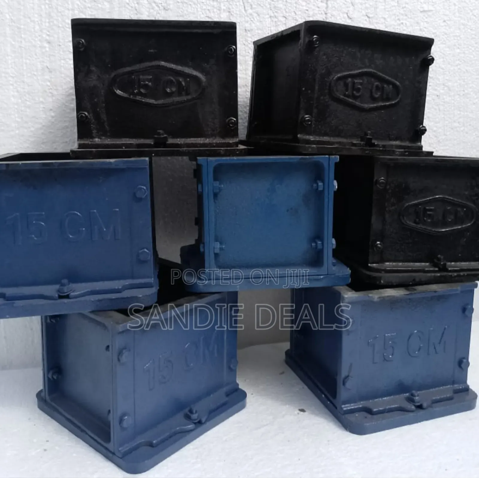 150mm Cast Iron Cub3 Moulds