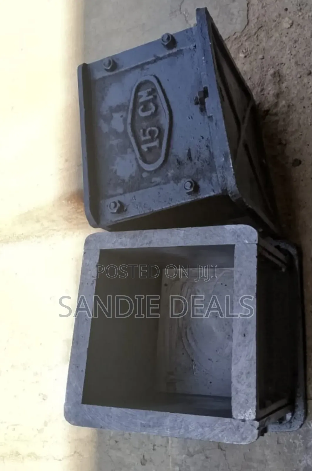 150mm Cast Iron Cub3 Moulds