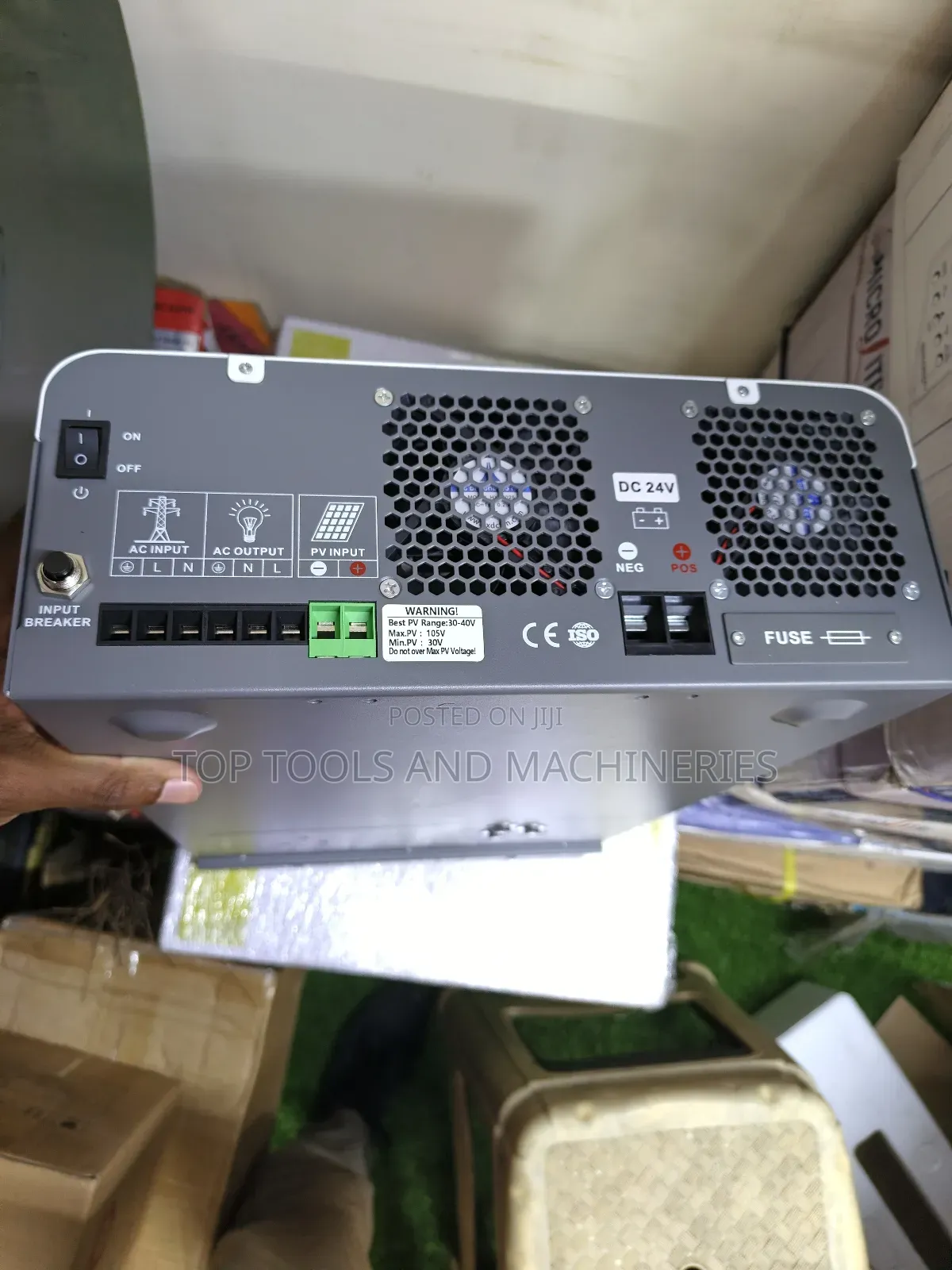Solar Nyumbani 3kva 24v Low Frequency Hybrid Solar Inverter