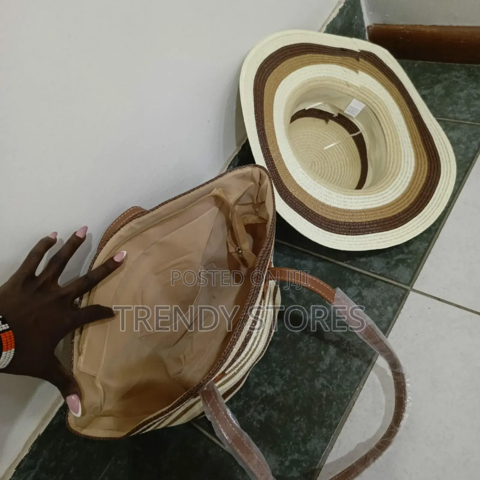 Woven Beach Bags And Hat
