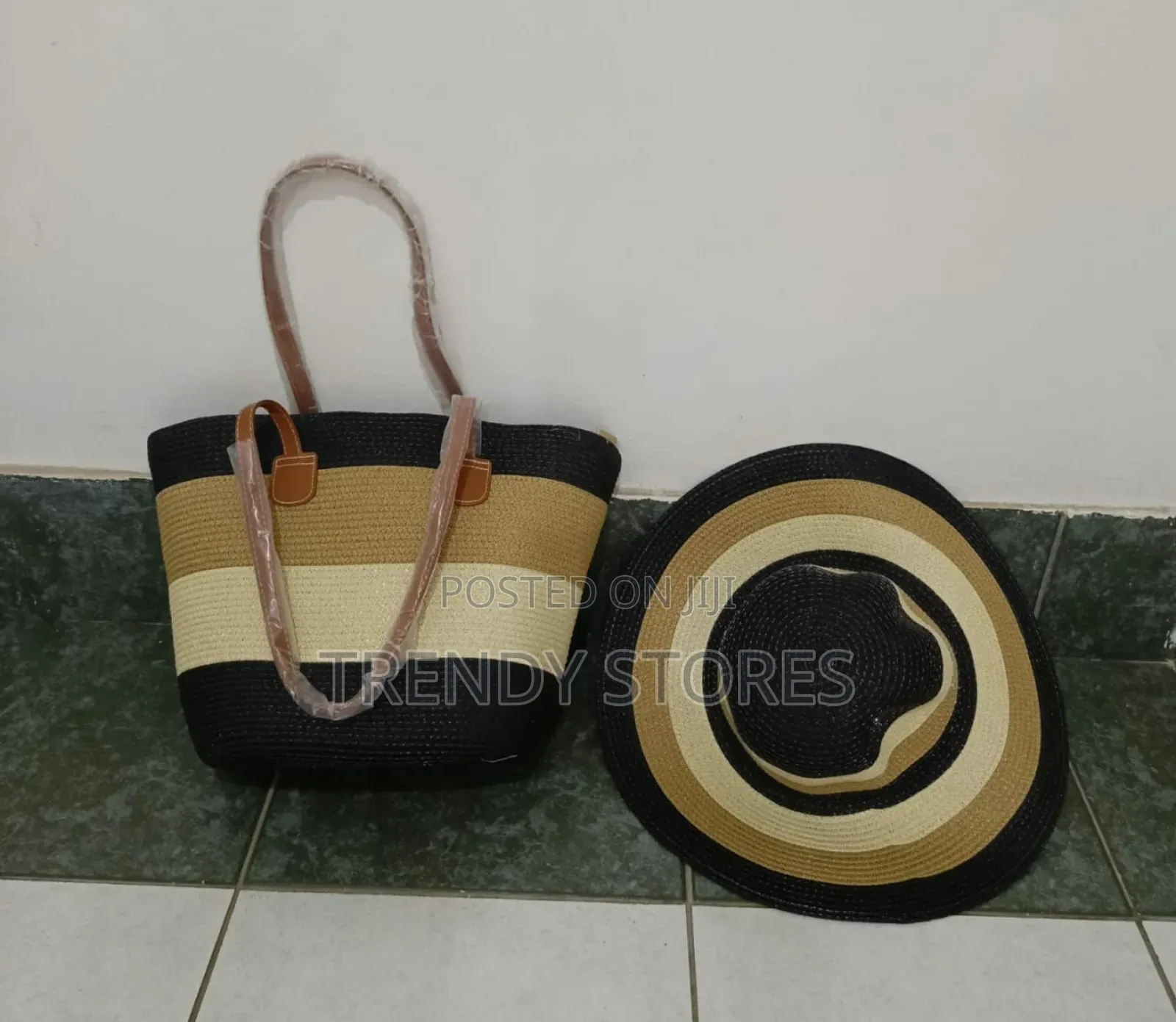 Woven Beach Bags And Hat