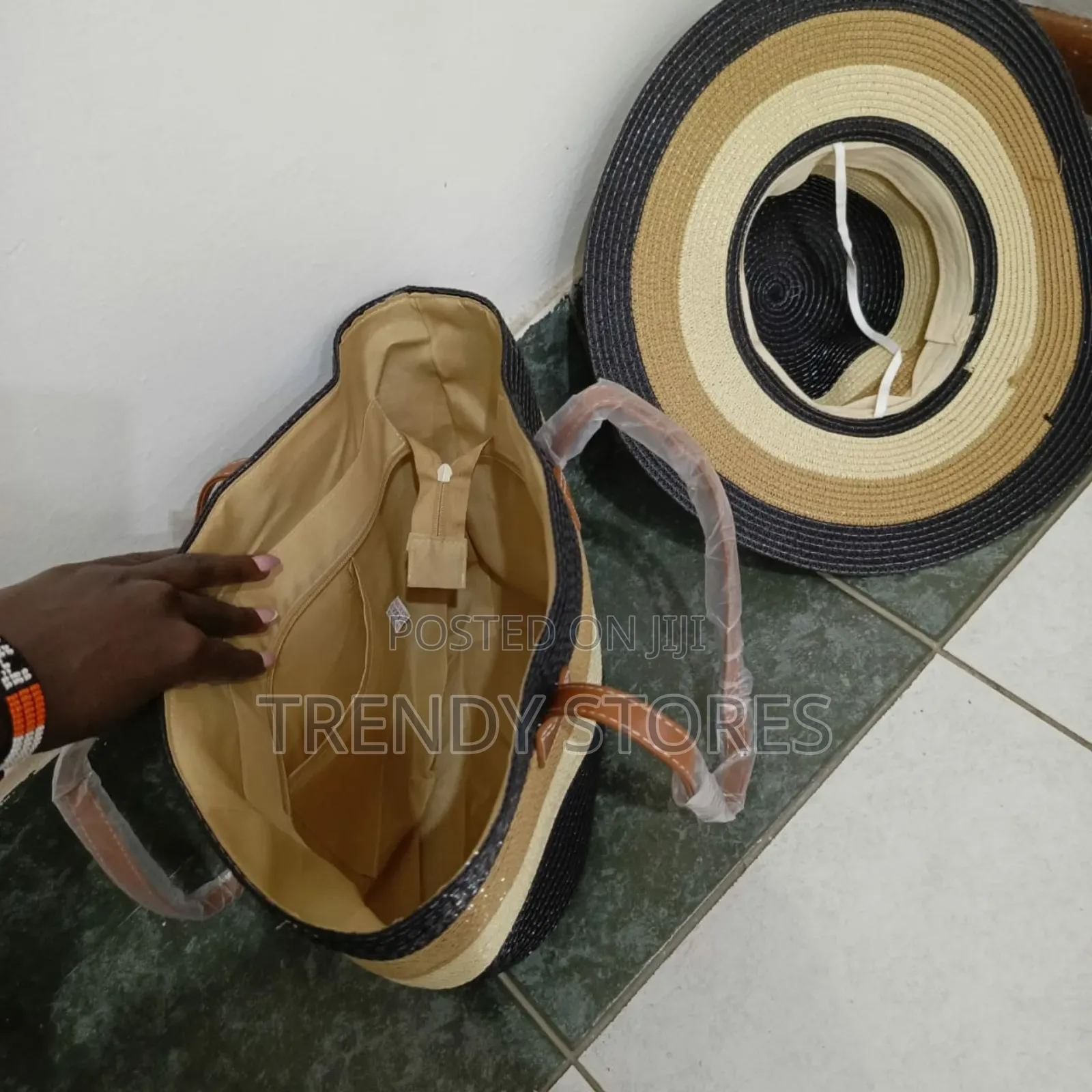 Woven Beach Bags And Hat