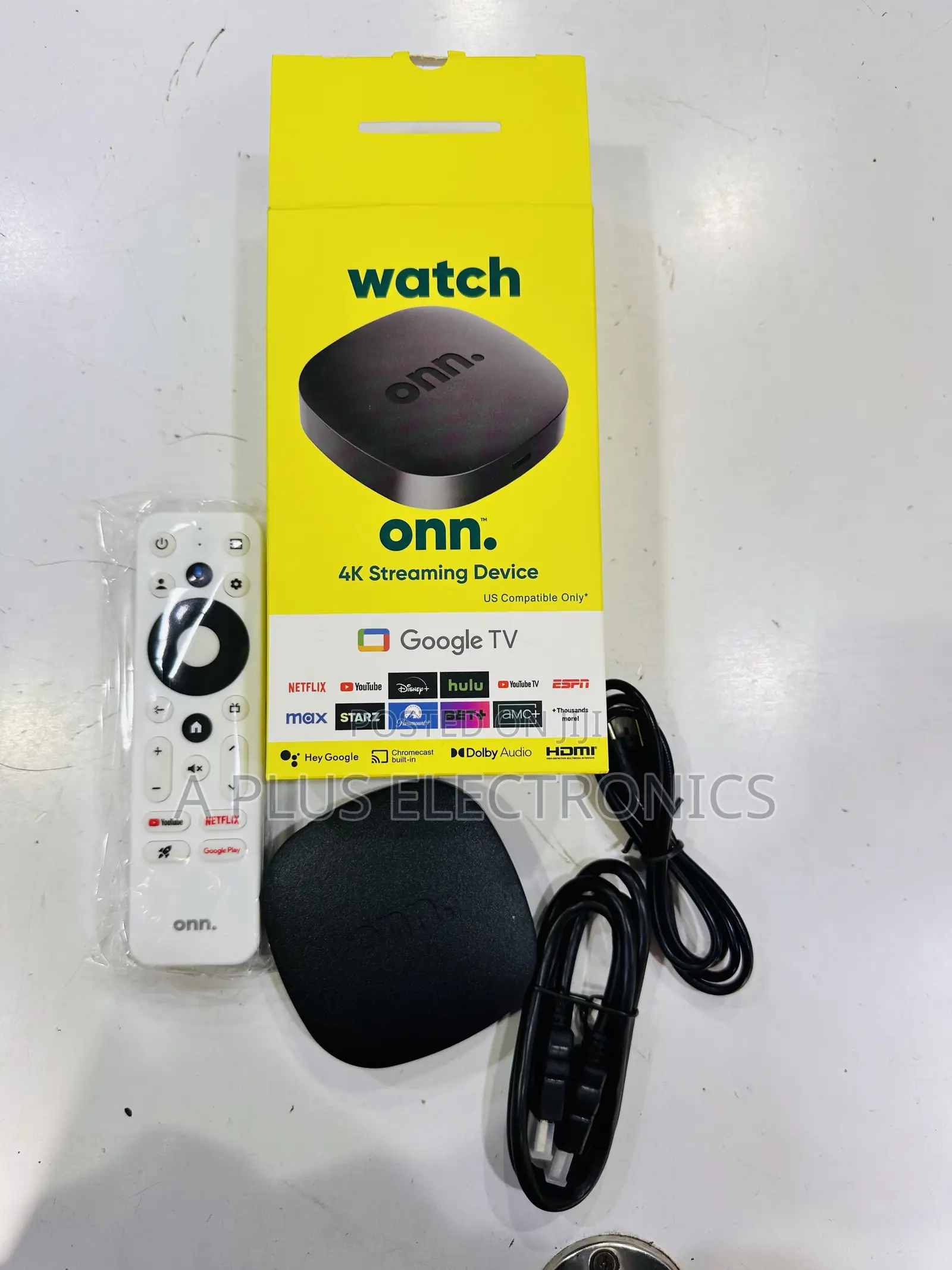 Onn Tv Box 2+8gb (High Quality) – Plug Play Android Tv Box