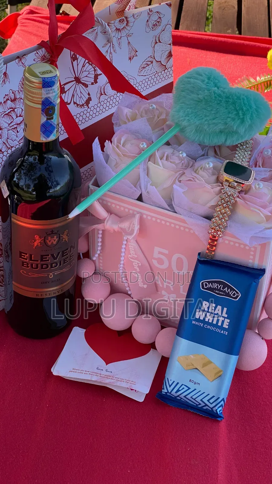 Watch
Eternal Flower Pack Winechocolate Bar Gift Card Bag