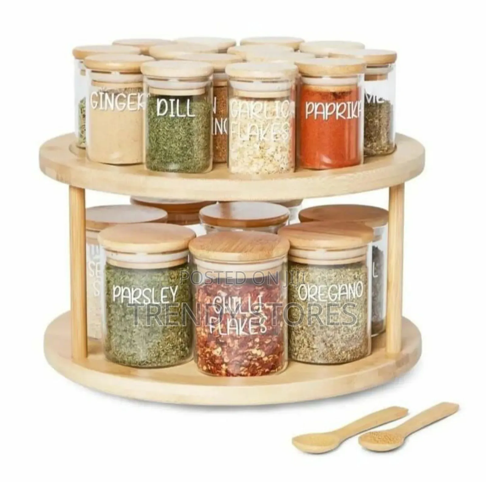 Bamboo Spice Rack
