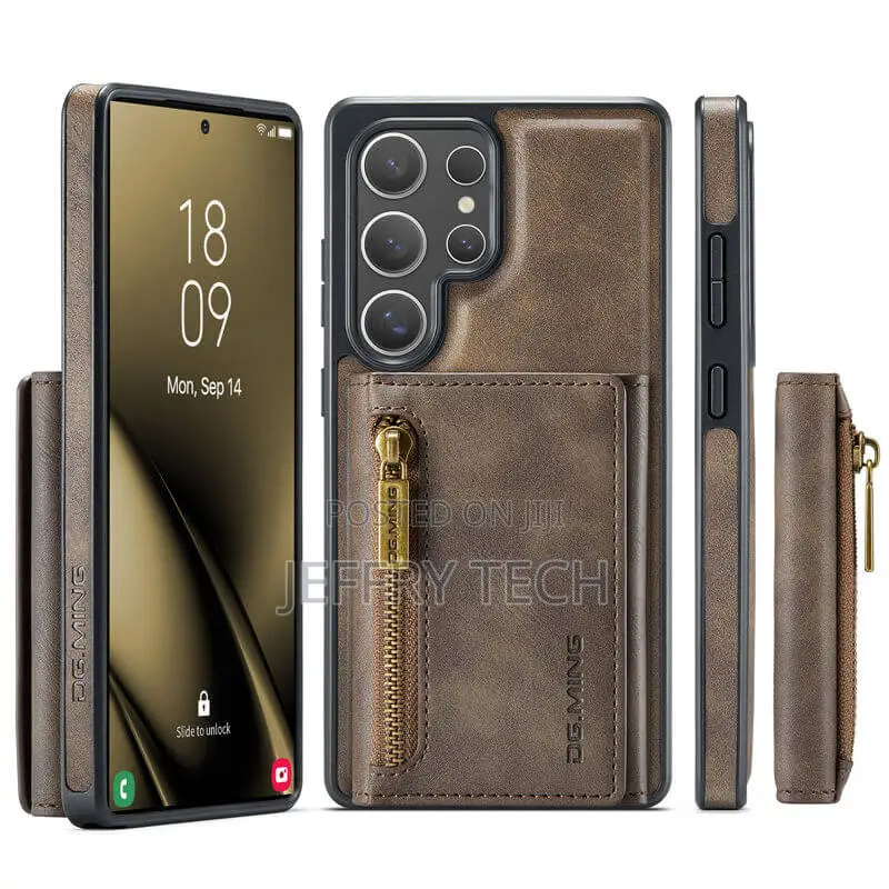 Dg.Ming Samsung Galaxy S25 Ultra 2-in-1 Wallet Case Detachable