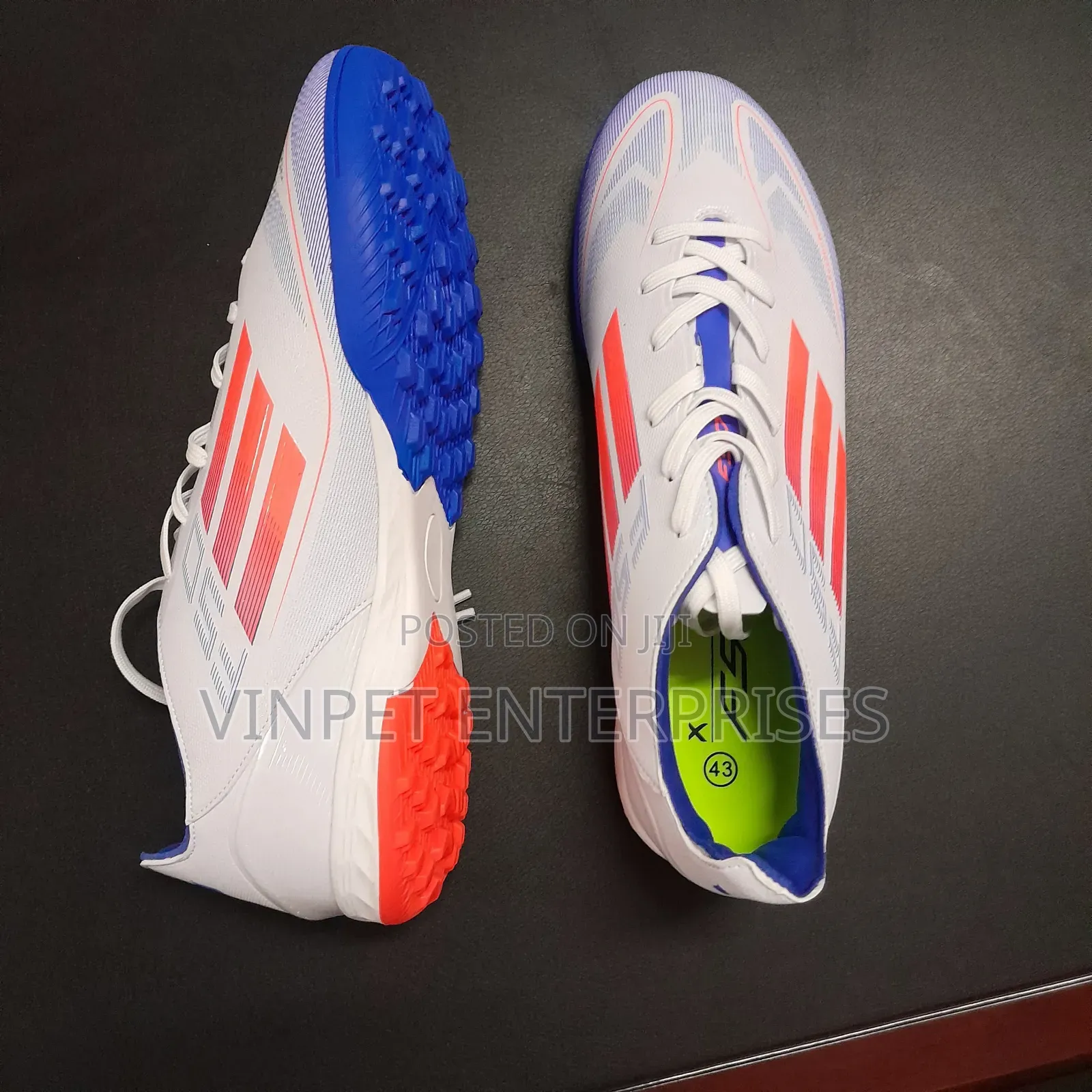 White F50 Trainers
