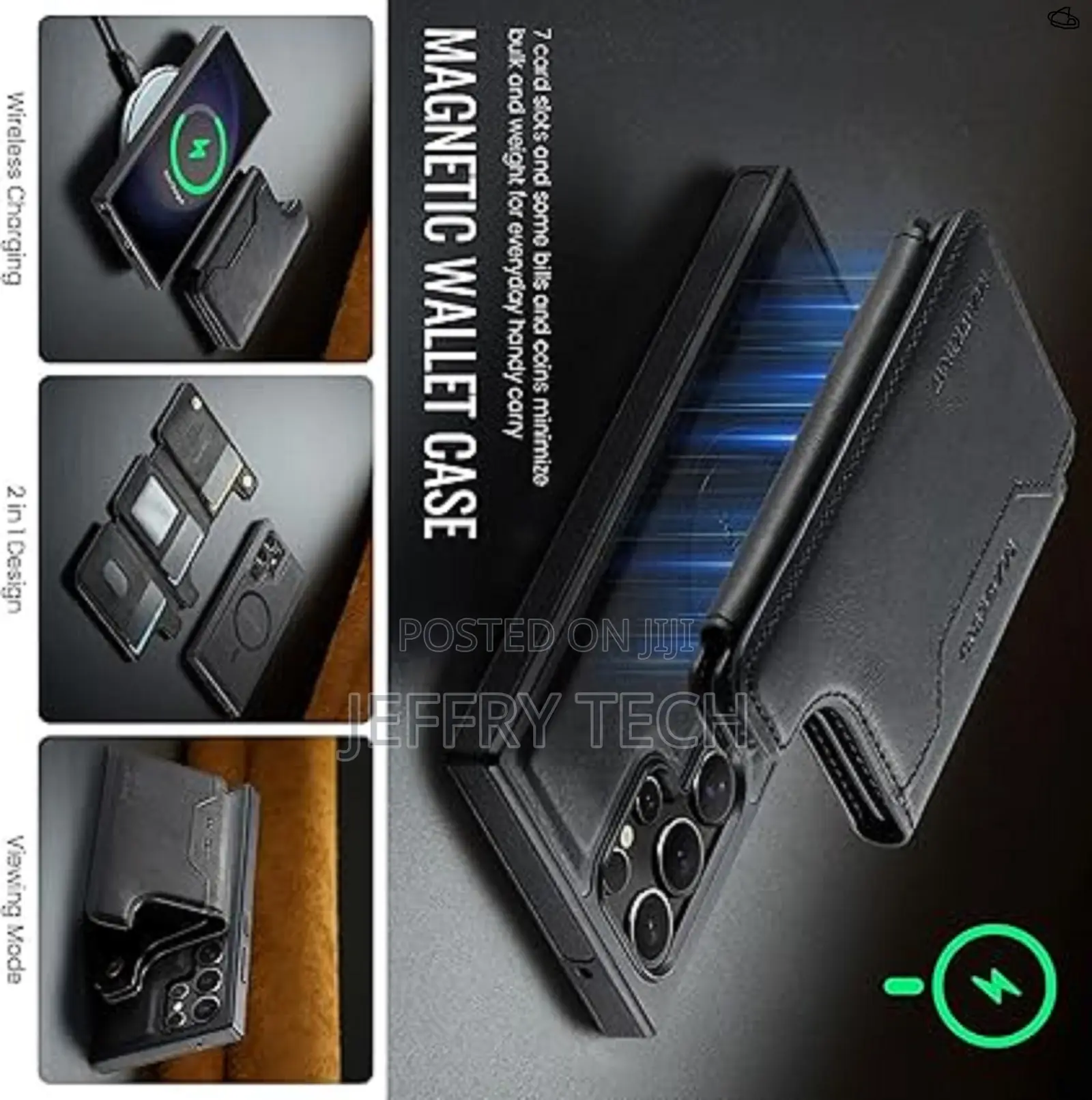 Mesea Dg.Ming Galaxy S25 Ultra 2 in 1 Detachable Magnetic Wallet Case