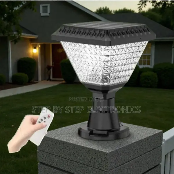 Automatic Solar Led Garden Post Light for Outdoor Use