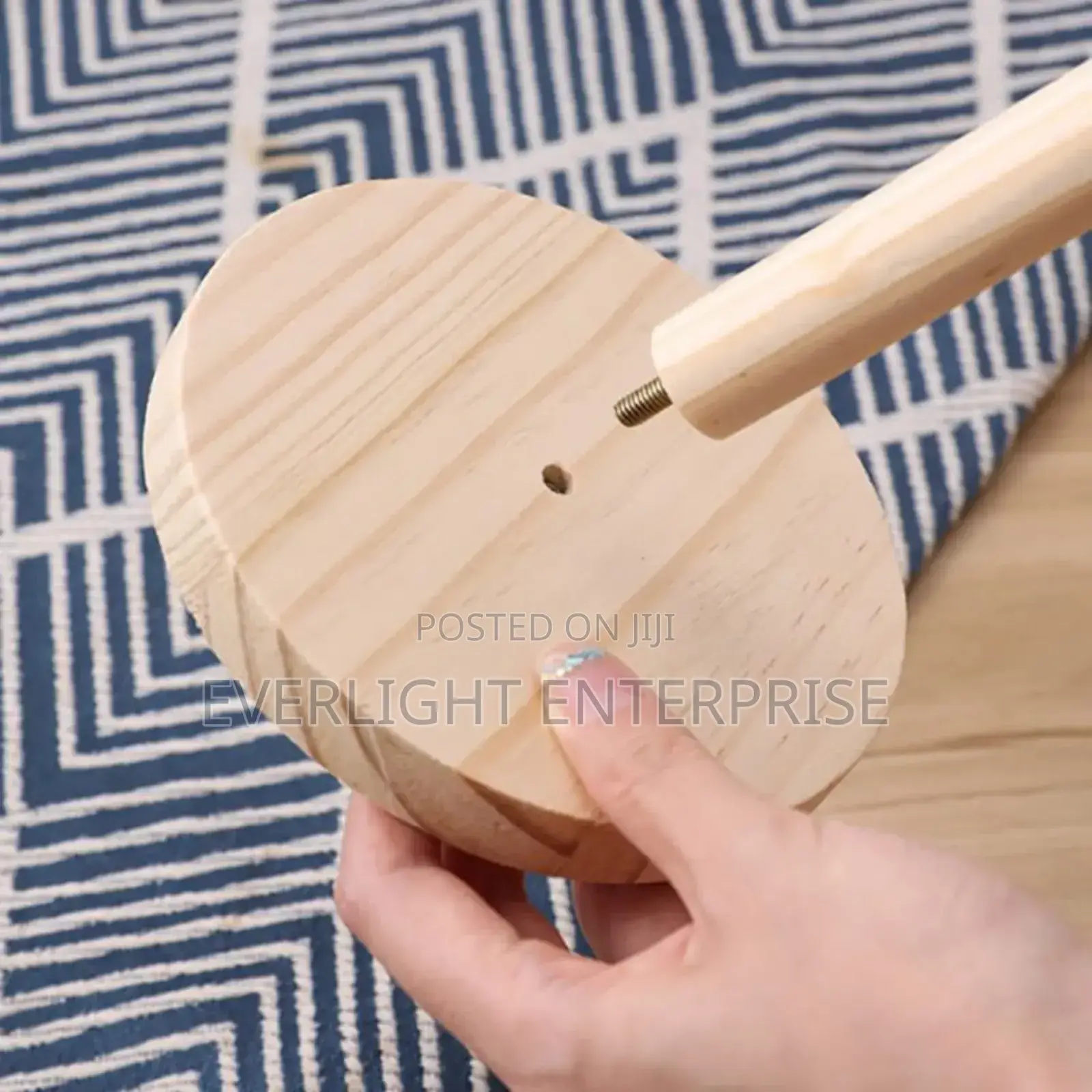 Bamboo Tissue Holder