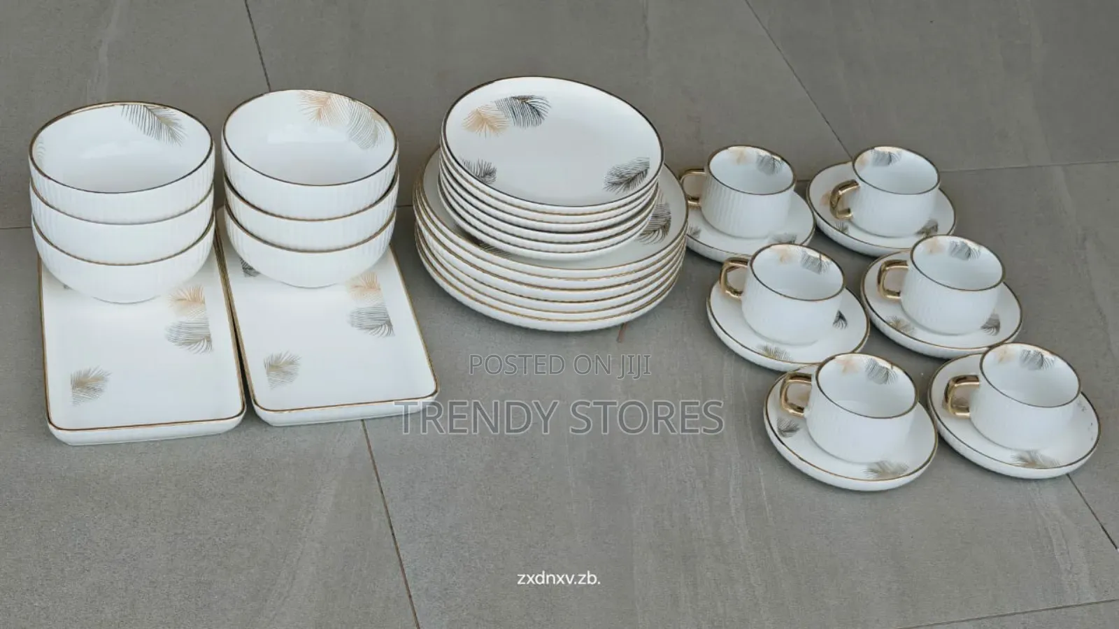 Elegant European Dinner Set