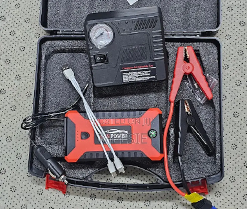 High Power Jump Starter 68800mah -- Built in Safety Protections