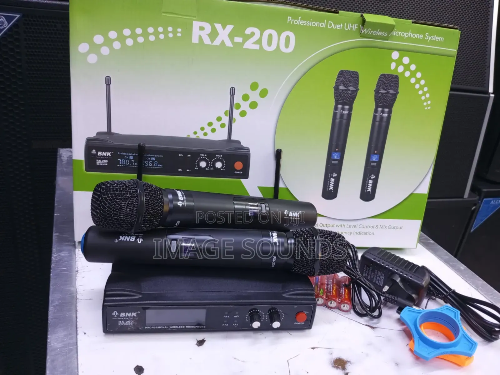 Digital Dual Wireless Microphone Rx 200
