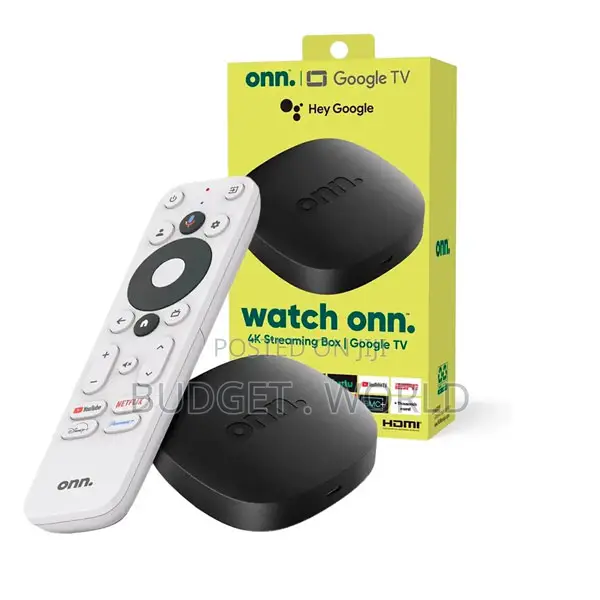 Onn. Google Tv Streaming Box 2+8gb