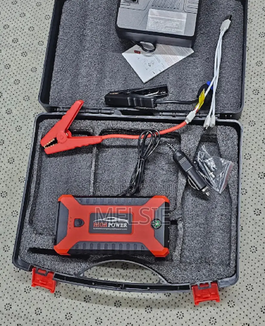 Car Jump Starter Multi-Function- High-Capacity Lithium Battery