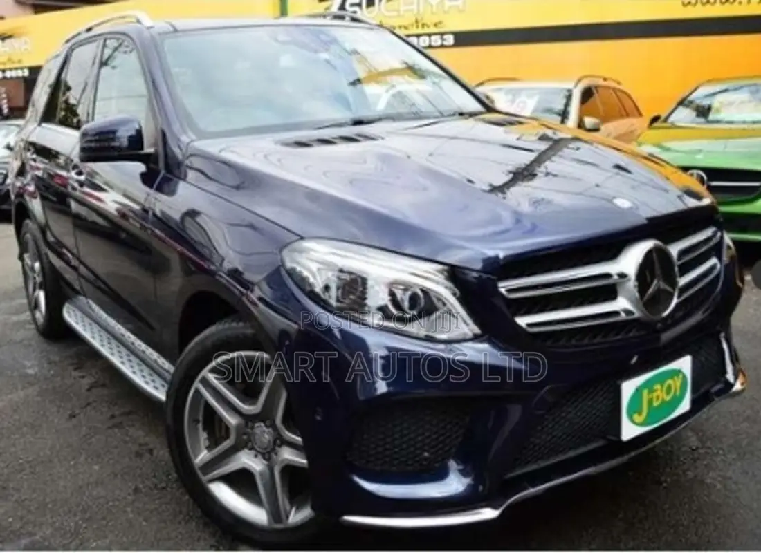 Mercedes-Benz GLE-Class GLE 350d 4MATIC 2016 Blue