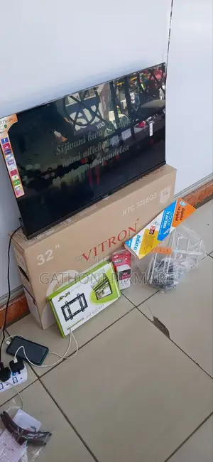 Vitron 32" Qled Hd Smart TV With Bluetooth + Free Gift