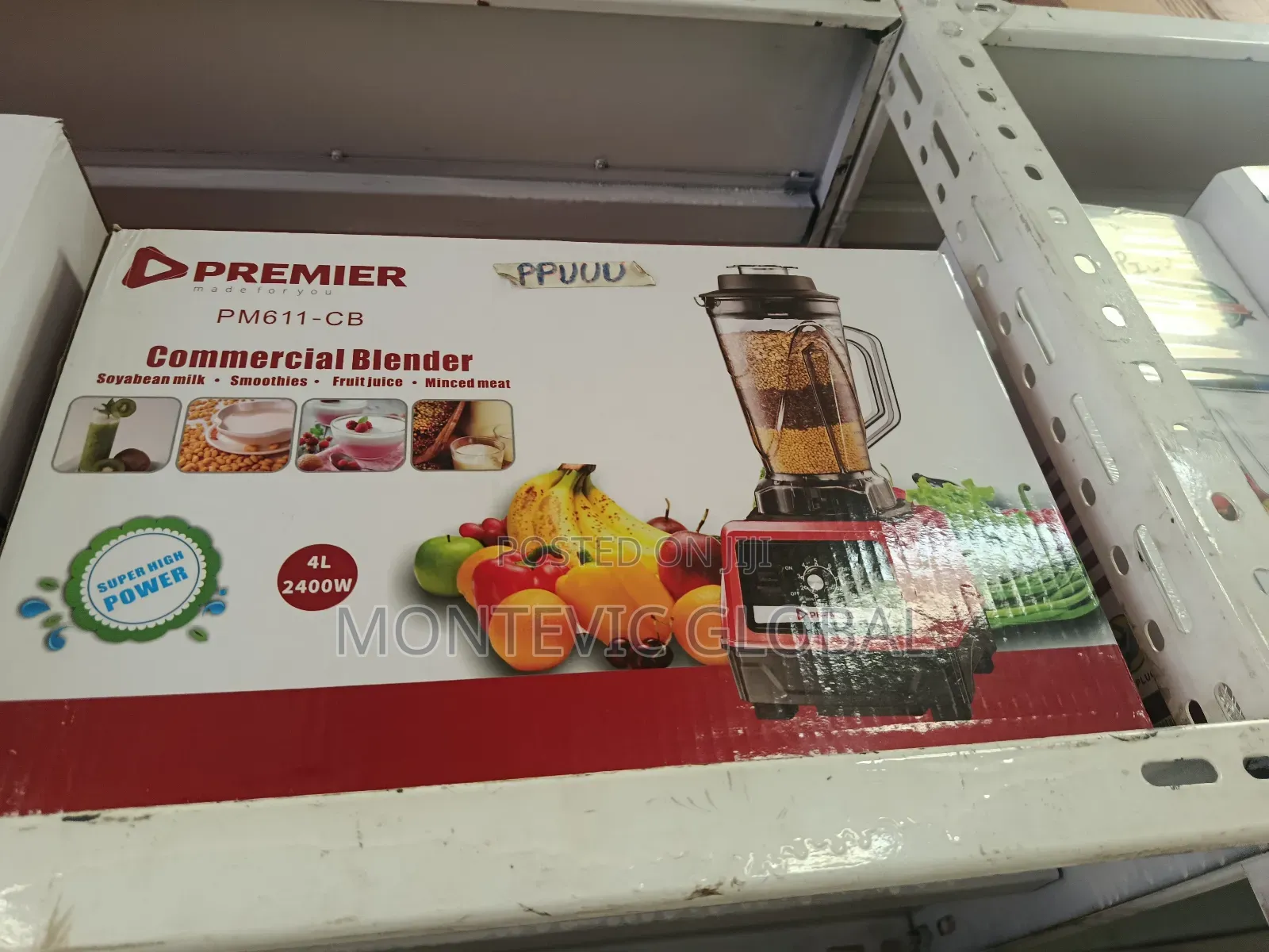 Premier Commercial Blender /Commercial Blender 4l 2400w
