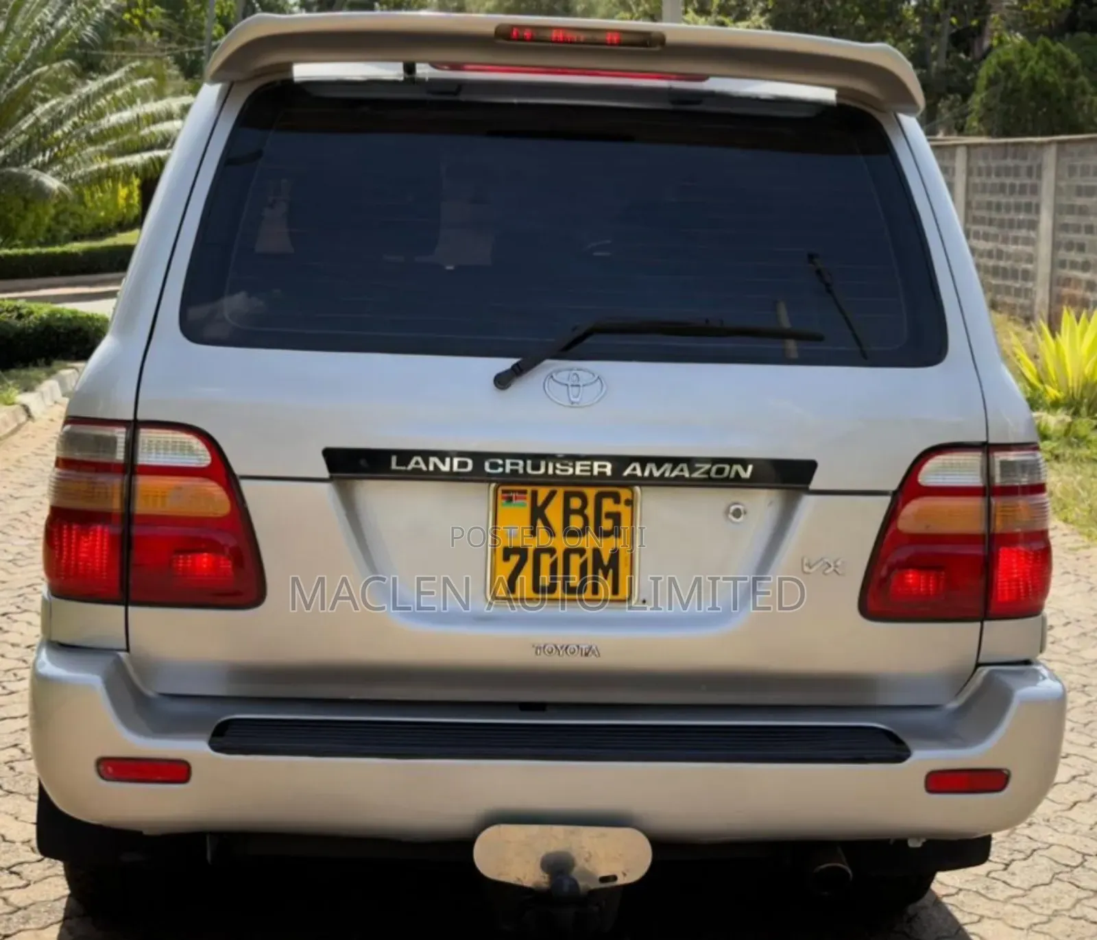 Toyota Land Cruiser 2003 Silver