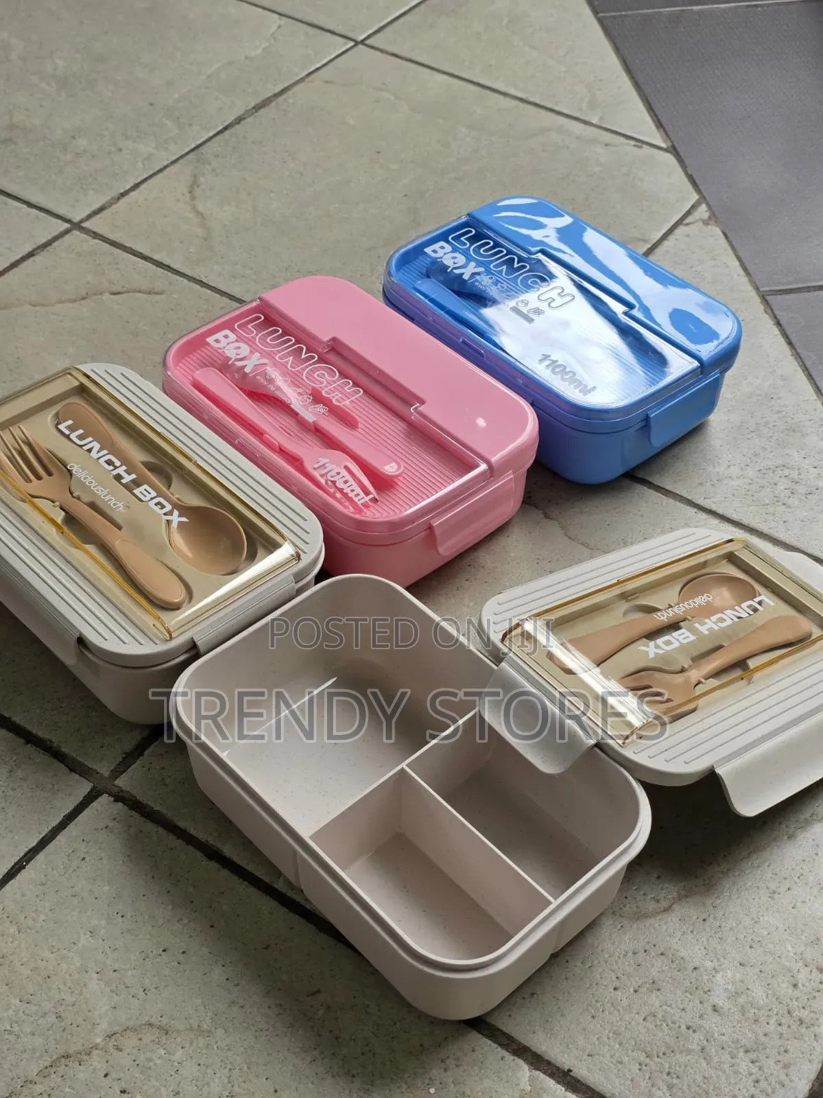 3 Compartment Lunchbox