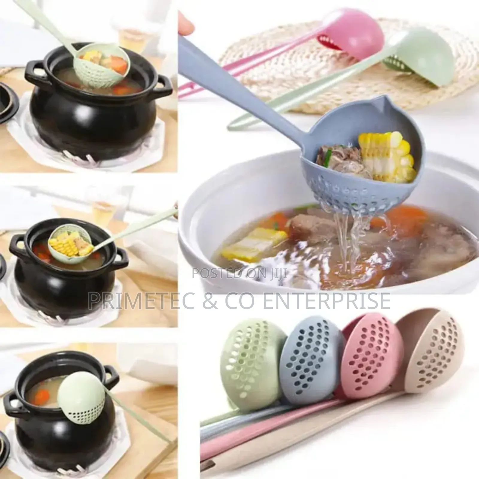 2 Sided Soup Serving Spoon