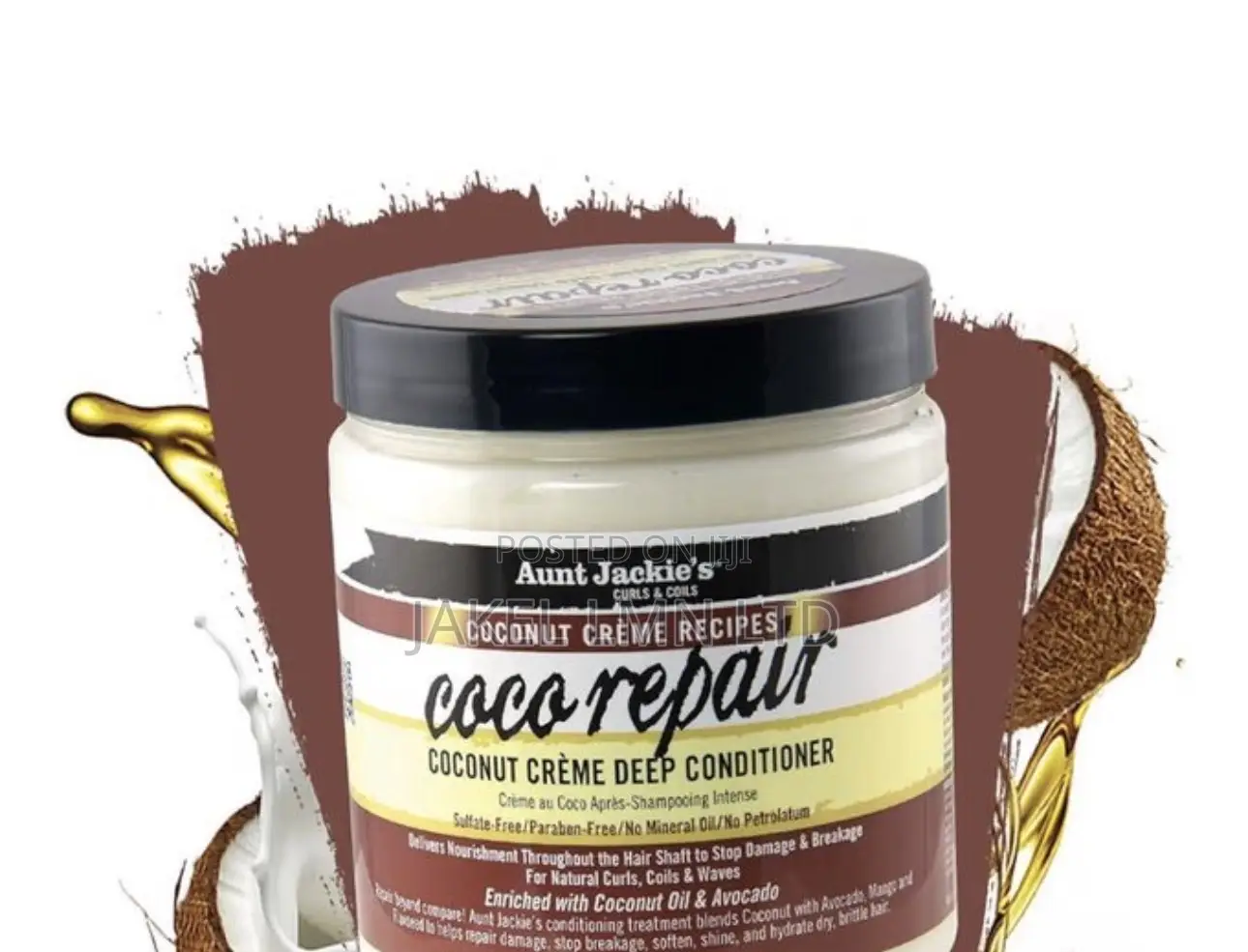Aunt Jackie’S Coconut Crème Repair Deep Conditioner