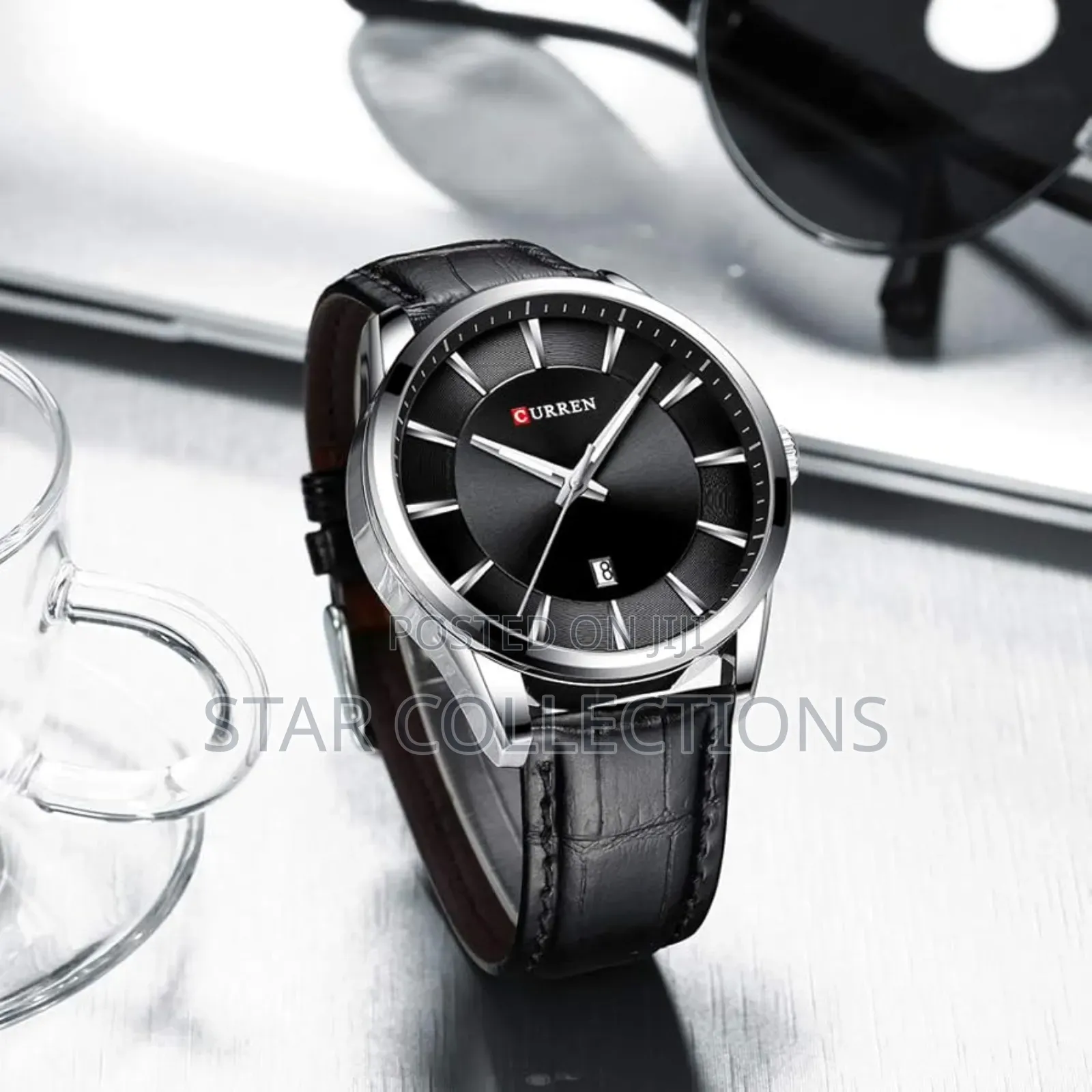 Black Curren 8365 Watch