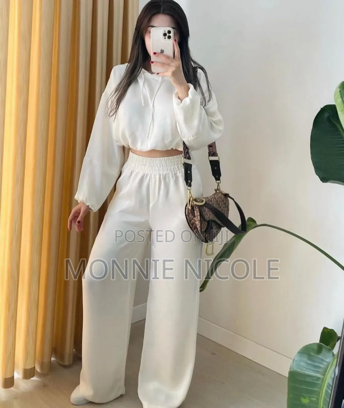 Beautiful Teen Girl Two Piece Set. Teenager Stylist