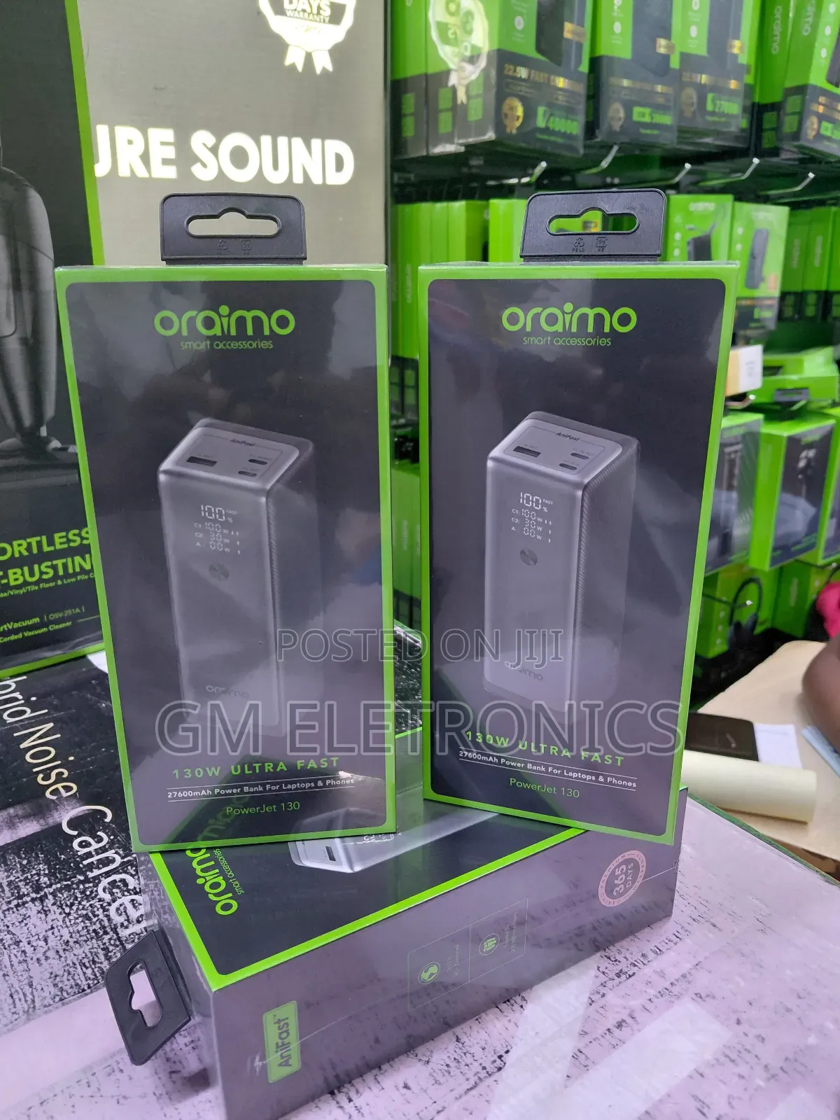27600mah(99.3wh) Power Bank for Laptops Phones-130w Ultra Fast Charge
