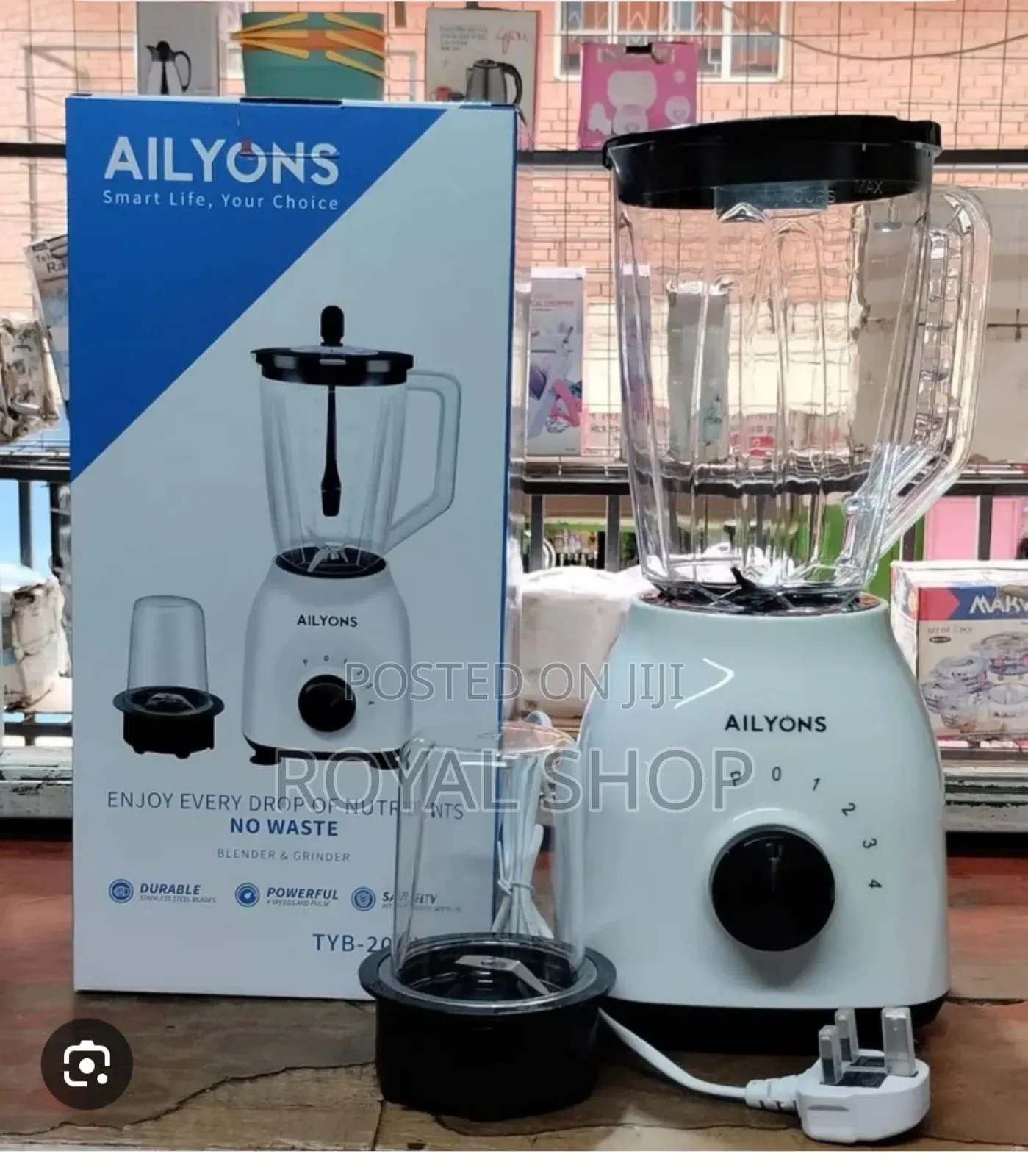 Ailyons Blender 2 In1
