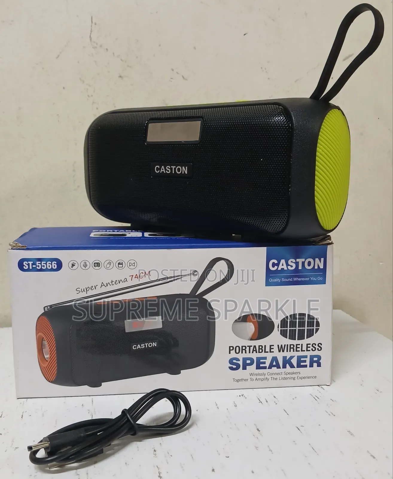 Caston St-5566 Wireless Speaker Fm Radio