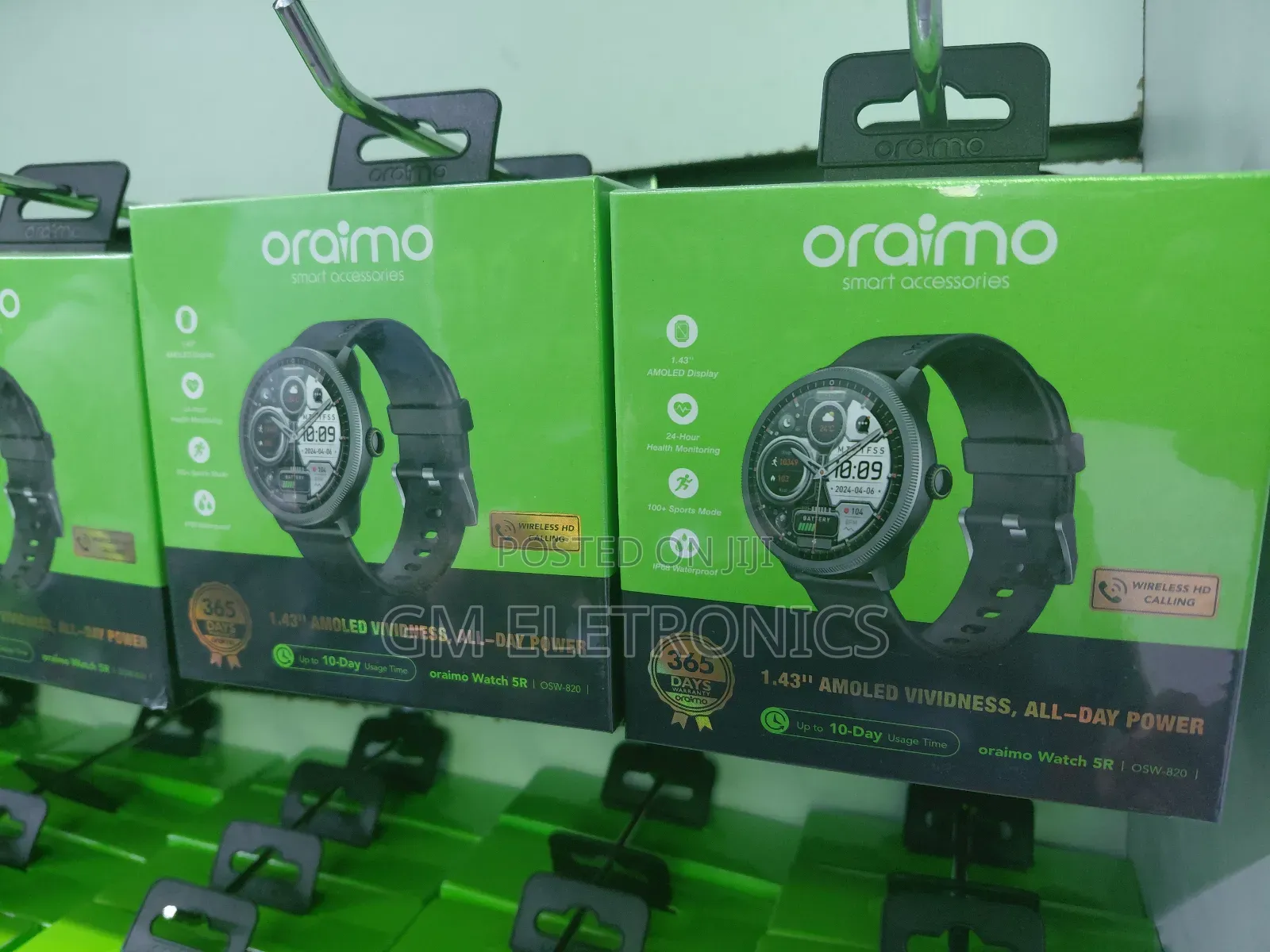 Oraimo Watch 5r (Osw-820) 1.43" Amoled Display.