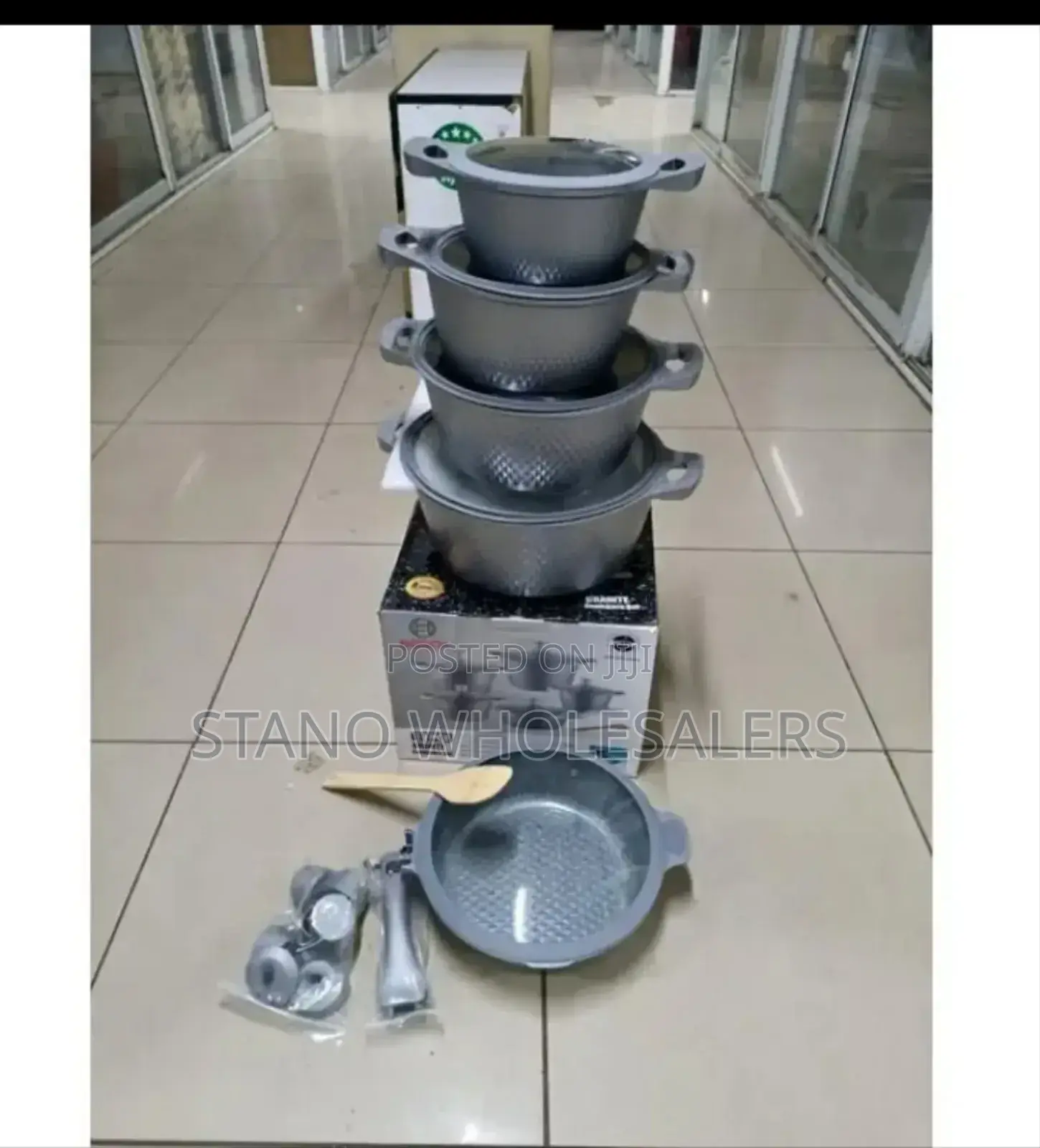 Bosch Cookware Granite Gray Heavy Duty