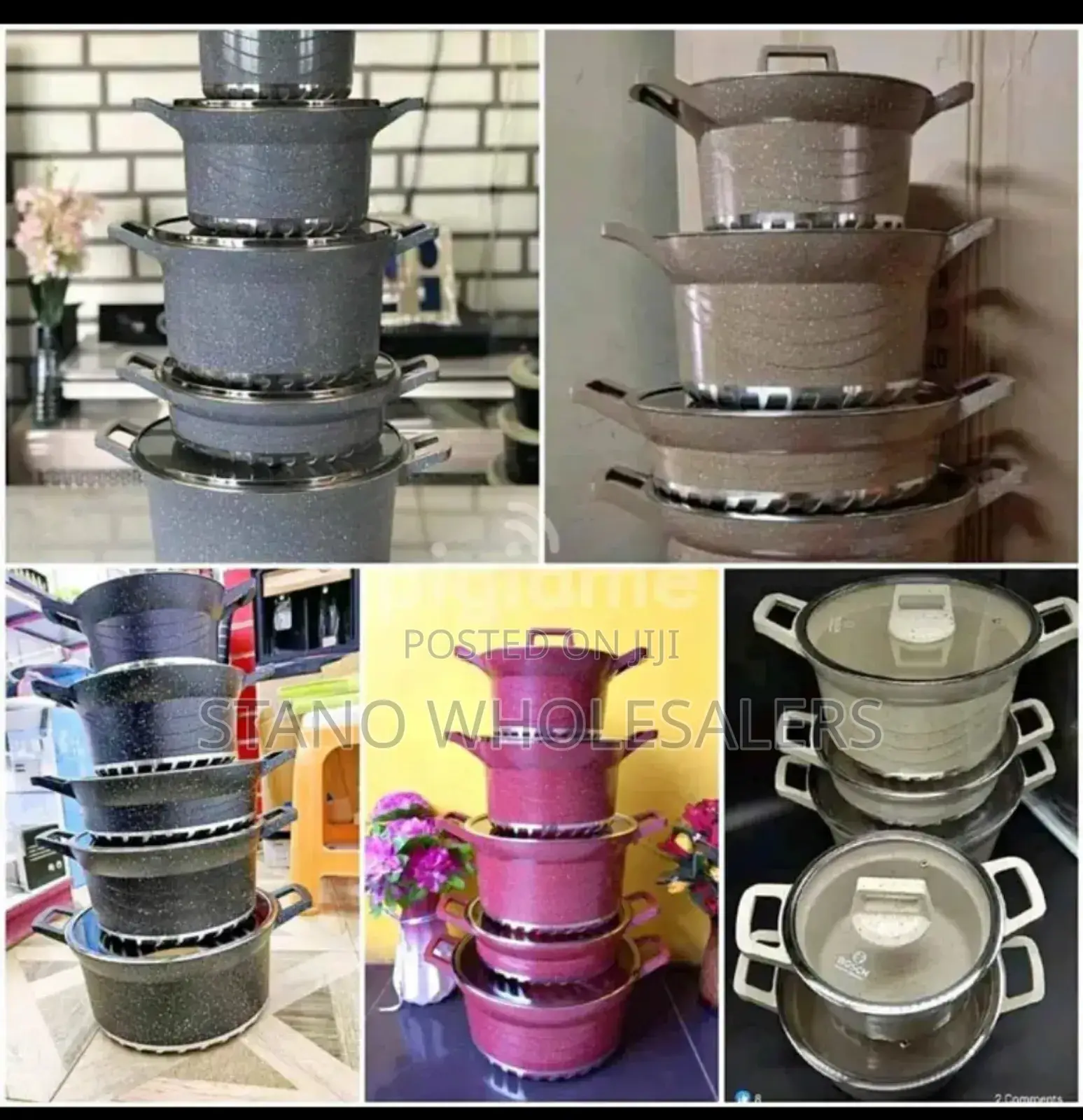 Available in All Colors Bosch Cookware Granite Set Bsc324q