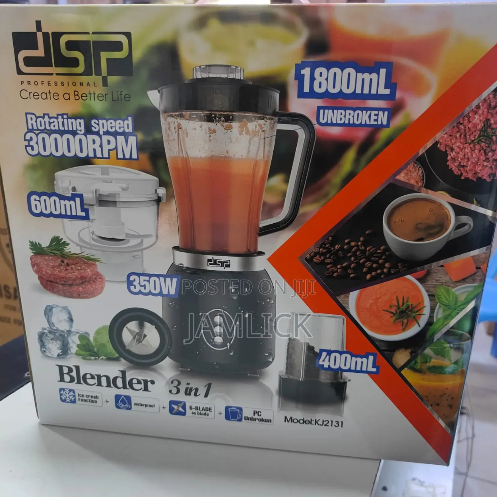 DSP 3-in-1 Blender - Av