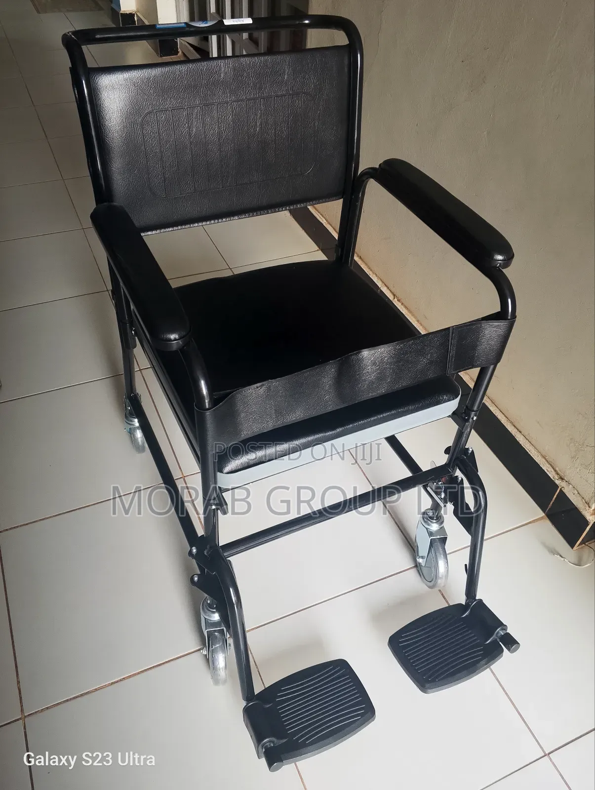 Commode Chair ( With Castors)