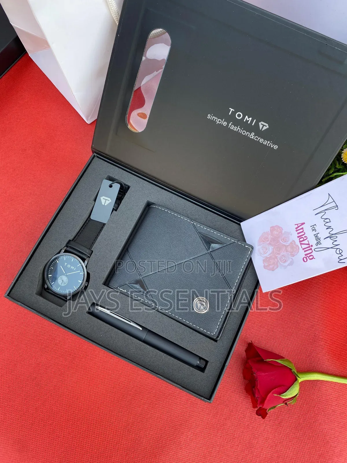3pc Tomi Gents Mens Valentines Gift Set