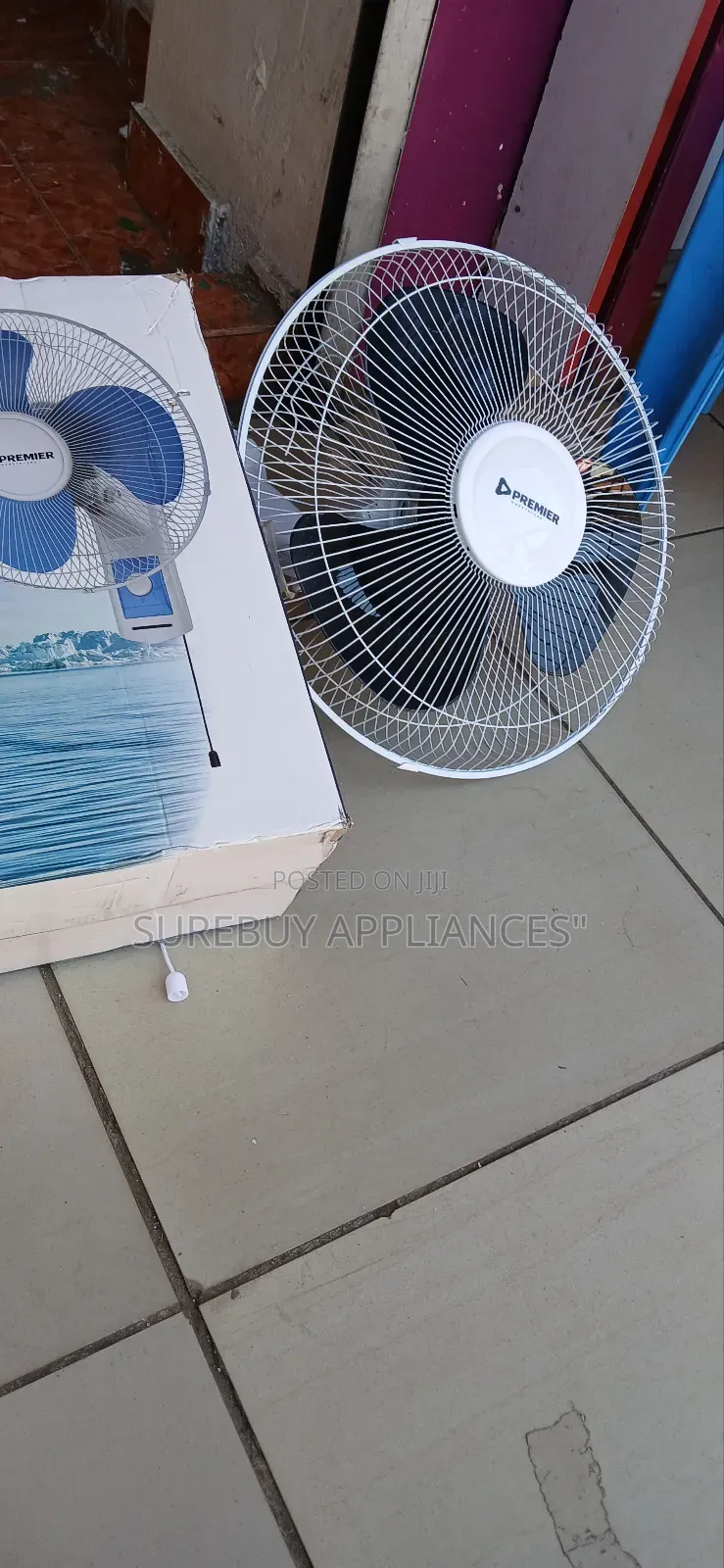 Premier Wall Fan – High-Speed Cooling With Oscillation
