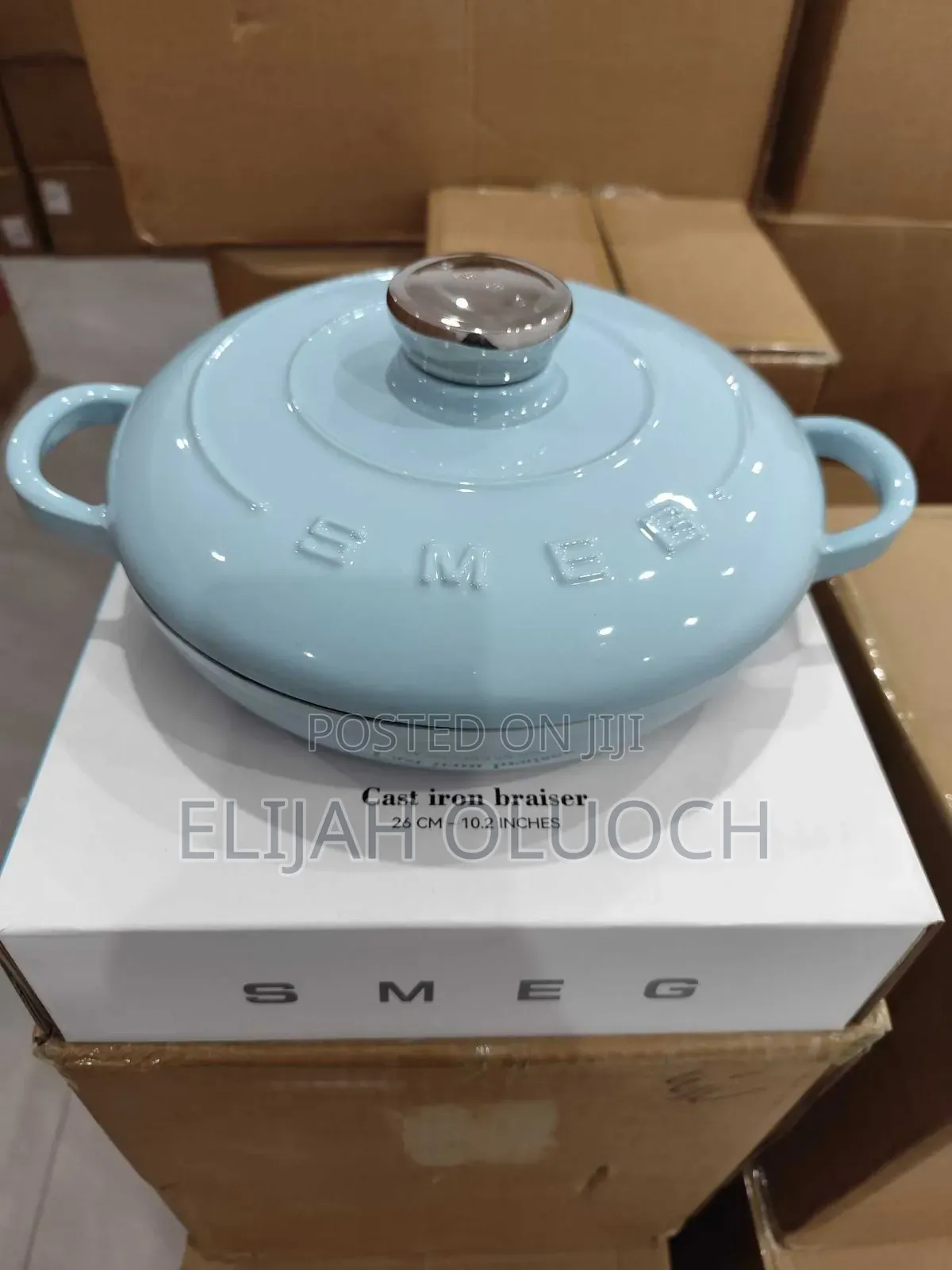Smeg Casserole Cast Iron
26cm