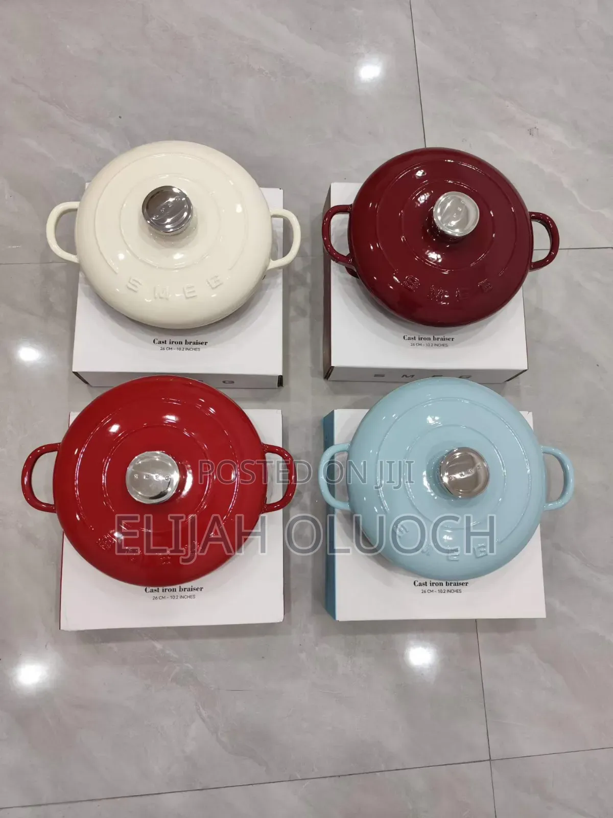 Smeg Casserole Cast Iron
26cm