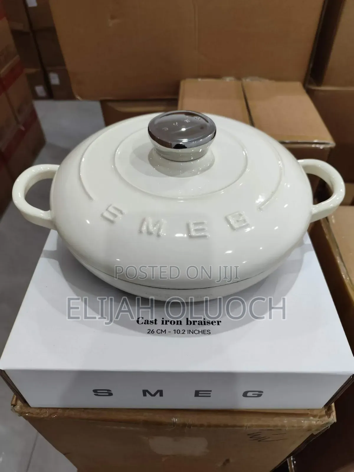 Smeg Casserole Cast Iron
26cm