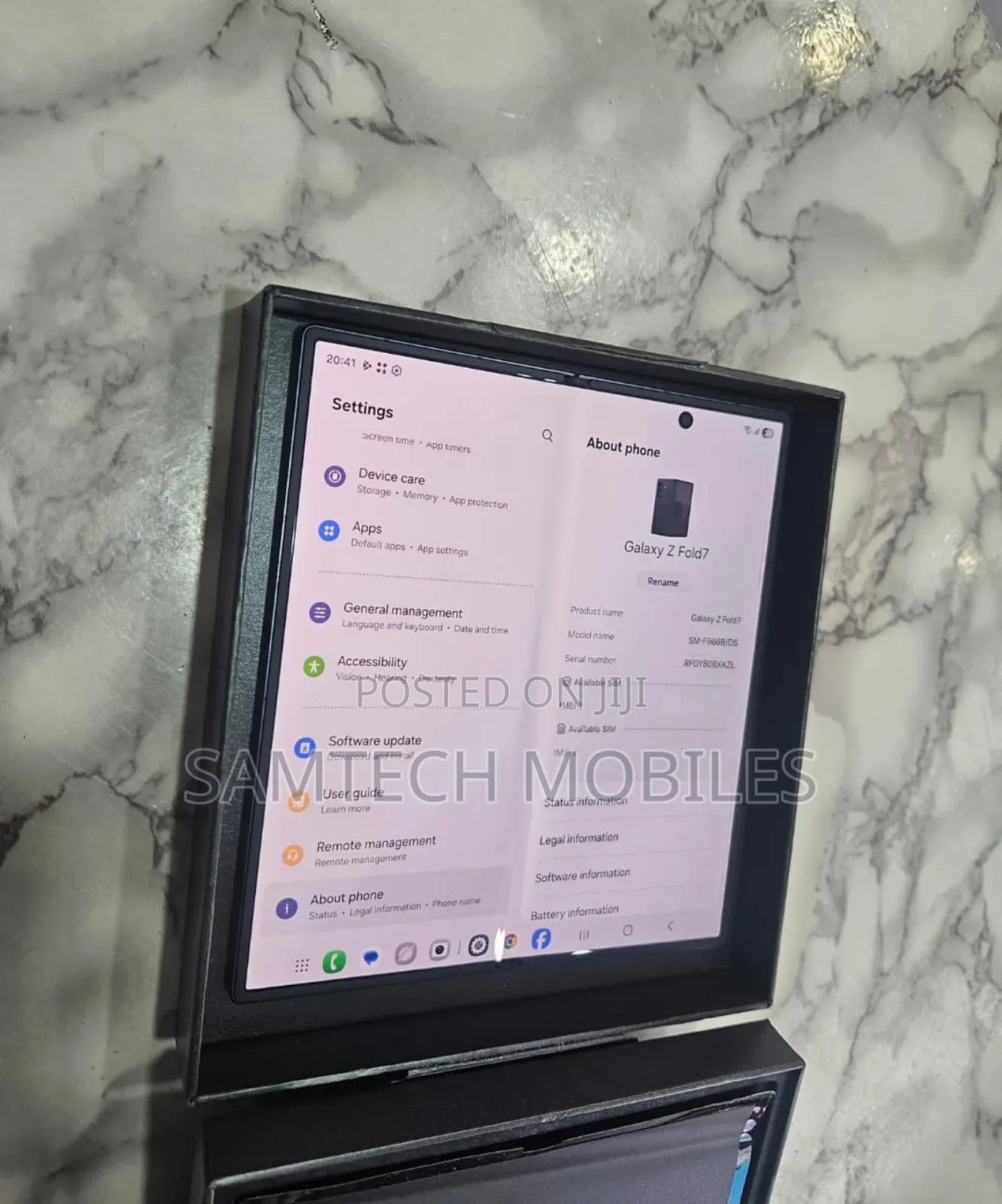 Samsung Galaxy Z Fold7 512 GB Gray