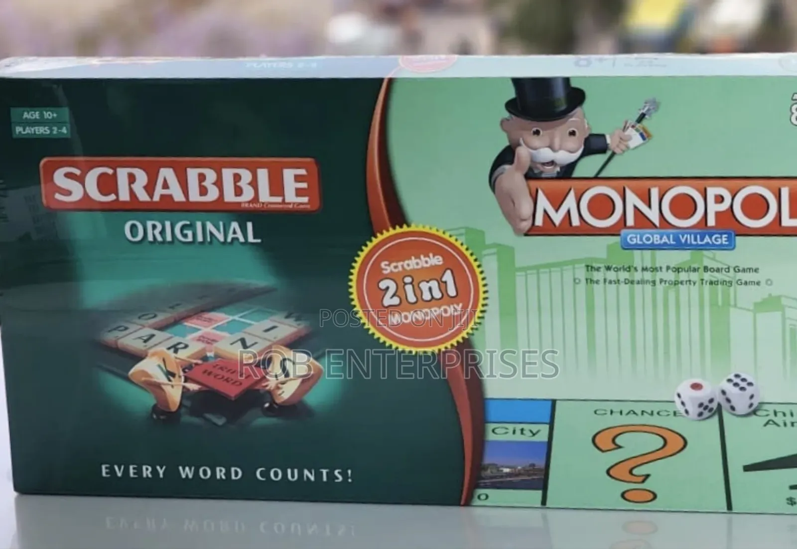 Scrabble Monopoly