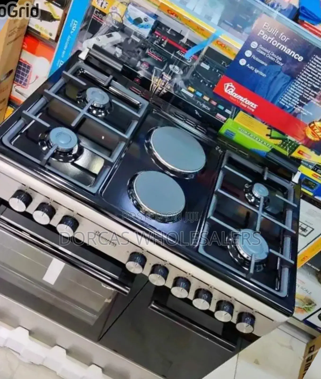 Ramtons 60 by 90 Cooker 4+2 Qrtd6090s