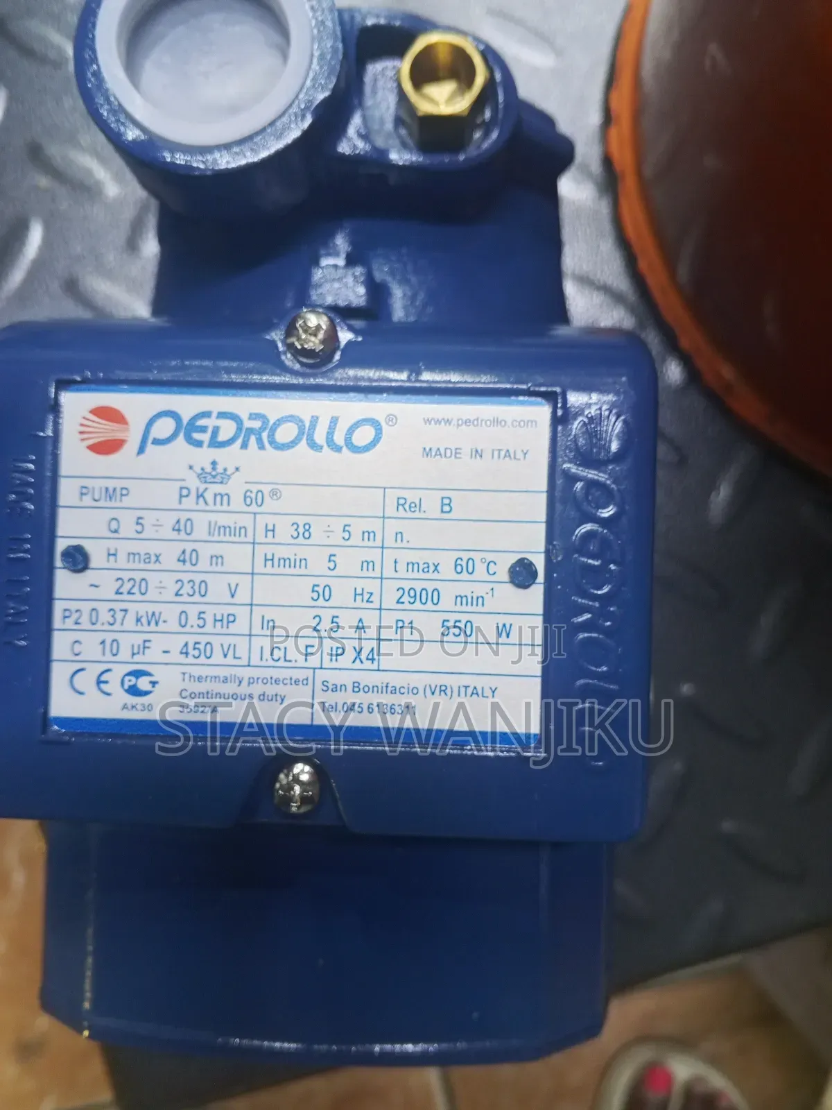Quality Pedrollo Pump 0.5 Hp