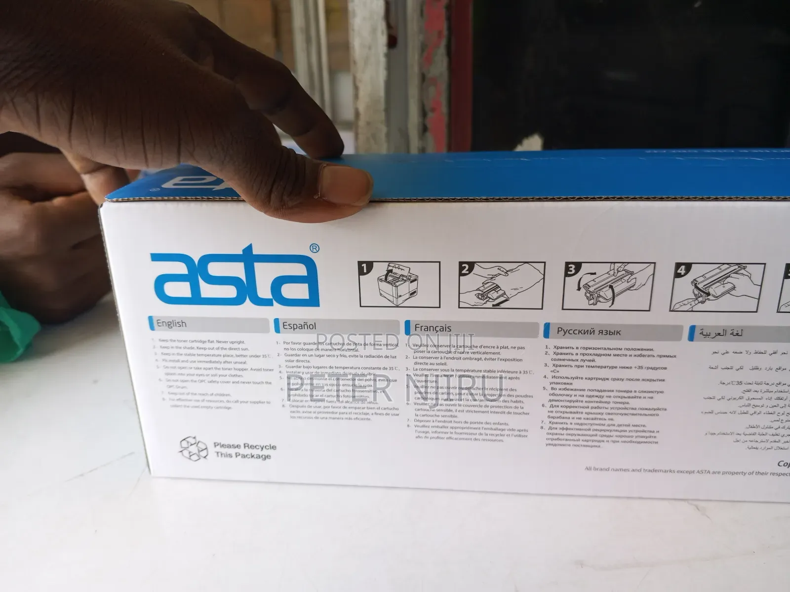 The Asta 85a (Ce285a) Black Toner Cartridge Is A High-quality