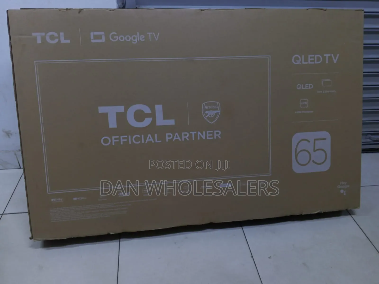 65" TCL Tv Google Tv Qled 65 Inch Ultra Hd Smart Tv With Ai Feature