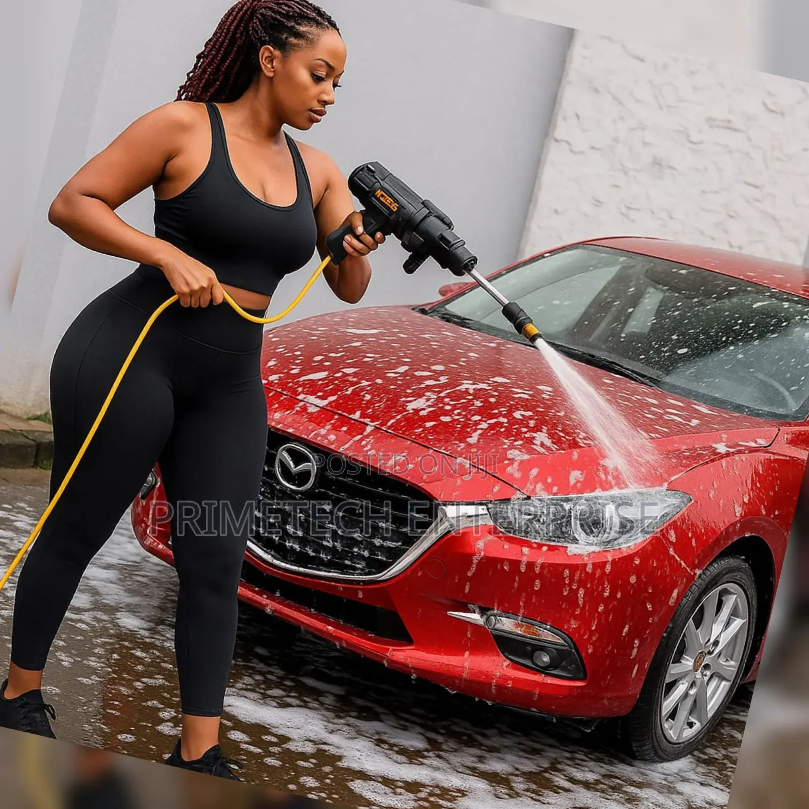 Wireless Home Use Double Batteries Car Wash Gun